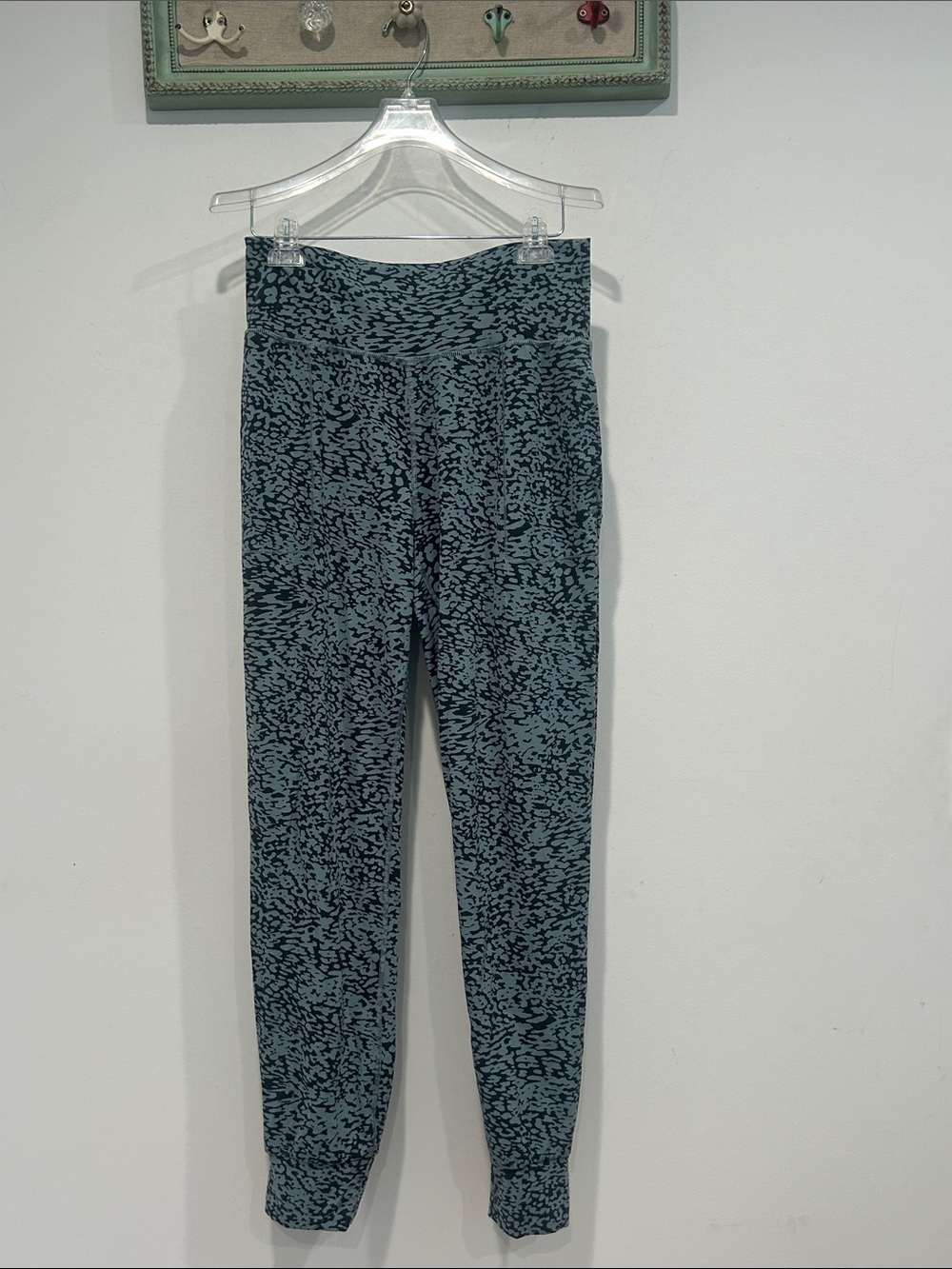 Athleta Blue Speckle High-Rise Joggers medium / large women’s active pants